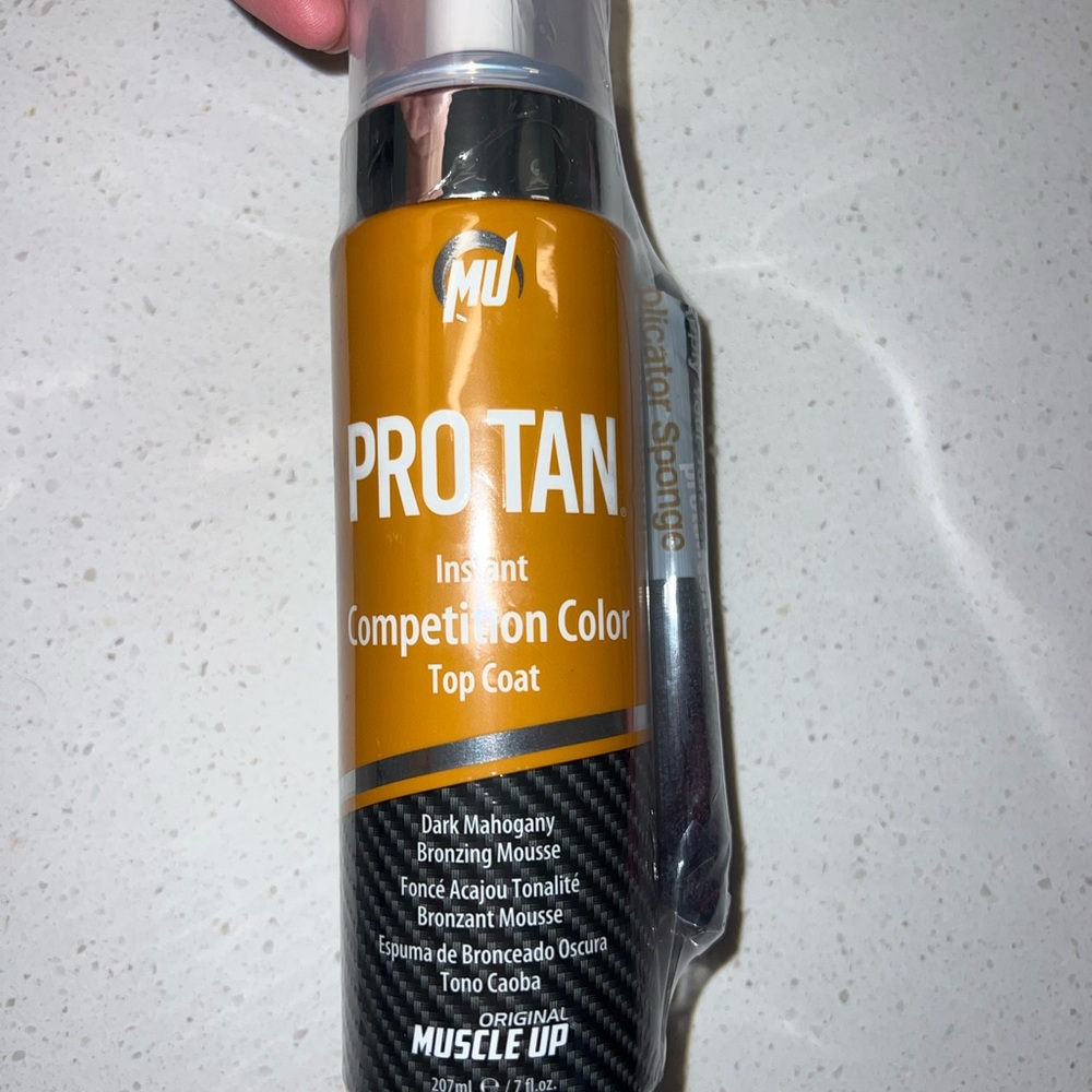 Pro Tan Instant Competition Color Top Coat - Dark Mahogany